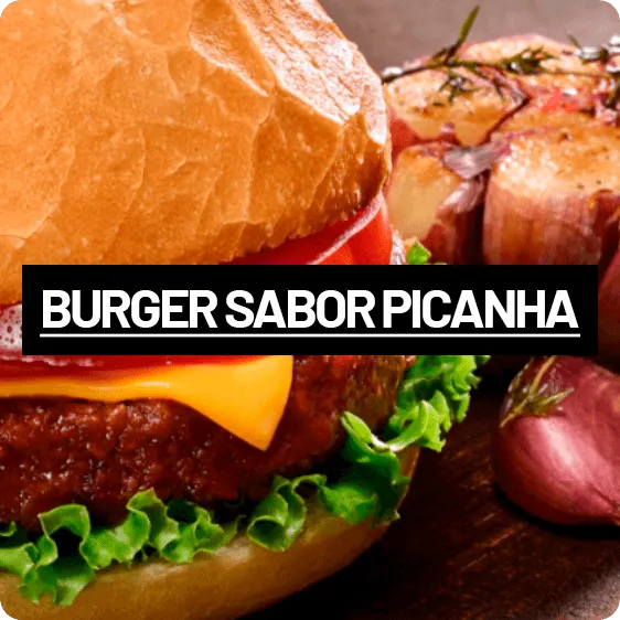 Burger sabor picanha