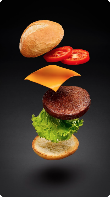 Hamburguer sabor picanha