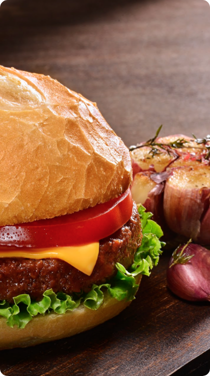Hamburguer sabor picanha